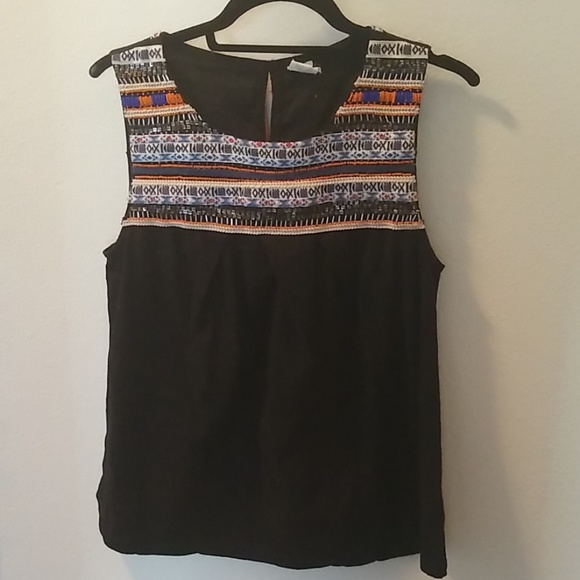 Anthropologie - beaded top - Picture 1 of 3